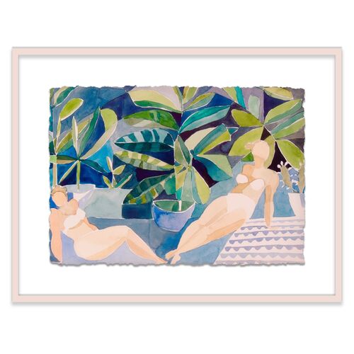 Hayley Mitchell, Bathers II Painting Hayley Mitchell, Bathers II Painting~P77416485
