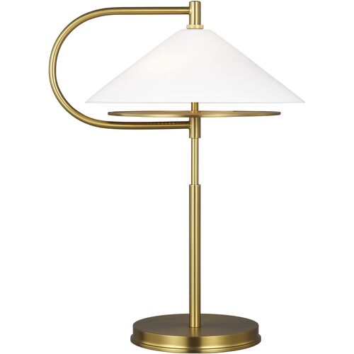 Gesture Table Lamp, Burnished Brass~P77633679