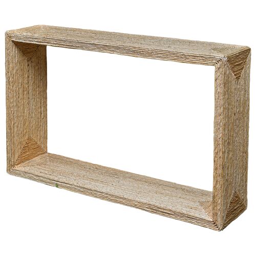 Cosimo Woven Console Table, Natural Cosimo Woven Console Table, Natural