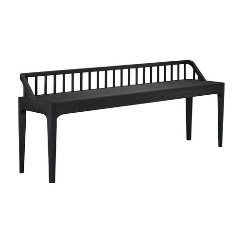 Spindle Bench, Oak