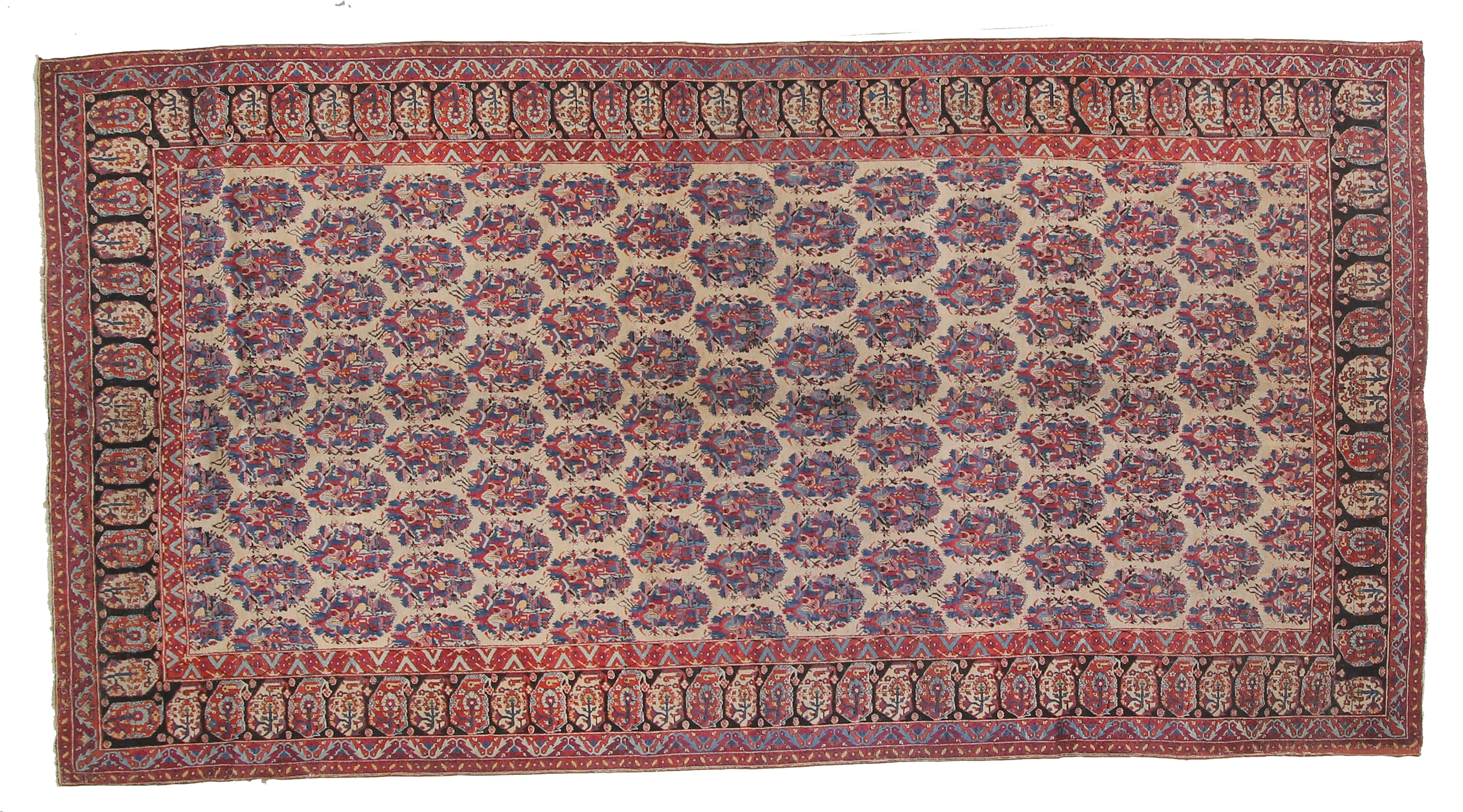 6'10" x 13'2" Antique Persian Rug~P77613242
