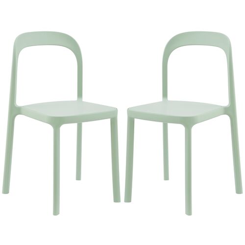 S/2 Clemmie Indoor/Outdoor Side Chairs