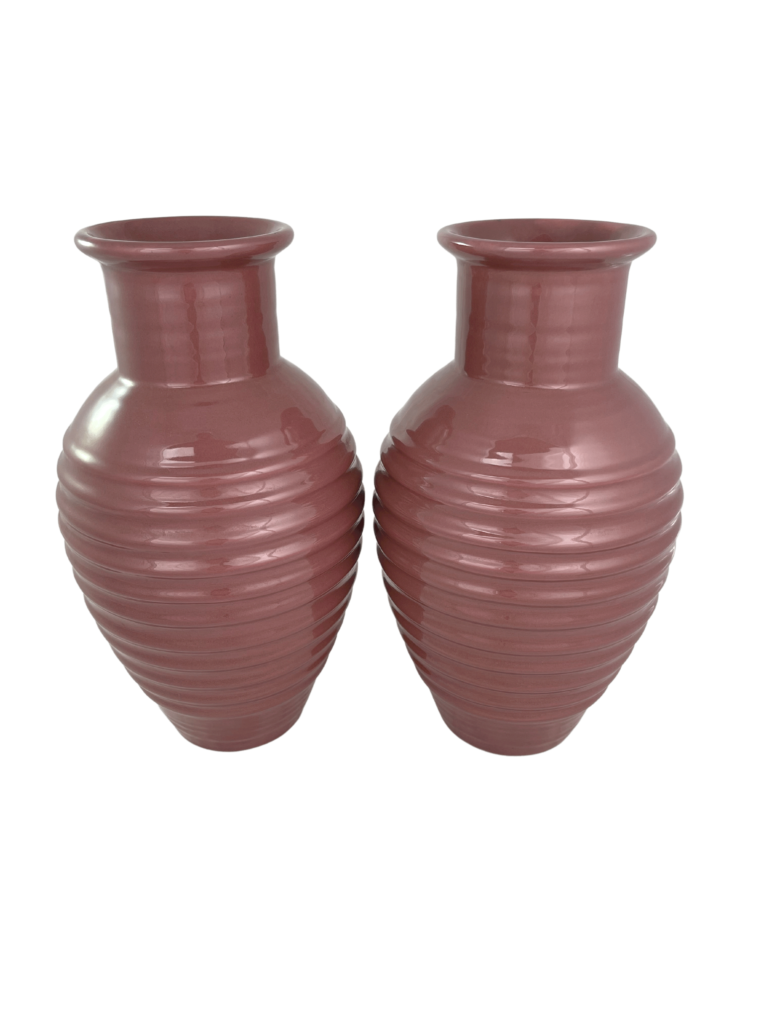 80s Modern Haeger Pottery Vases, Pr~P77646252