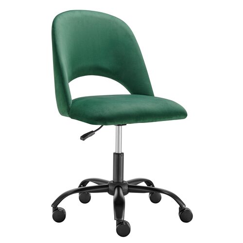 Velstara Office Chair, Velvet