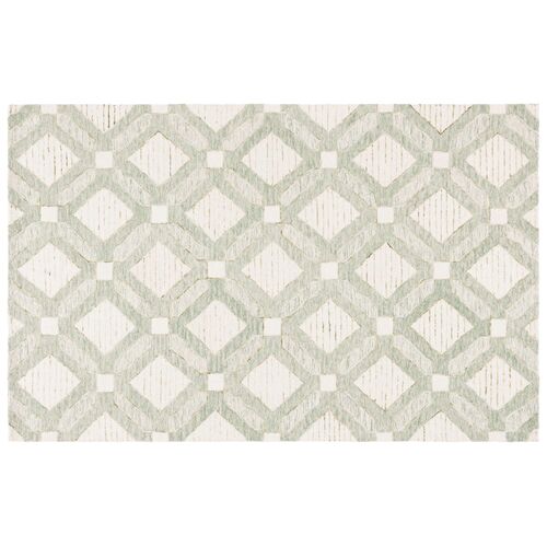 Peter Hand Tufted Rug, Sage Peter Hand Tufted Rug, Sage