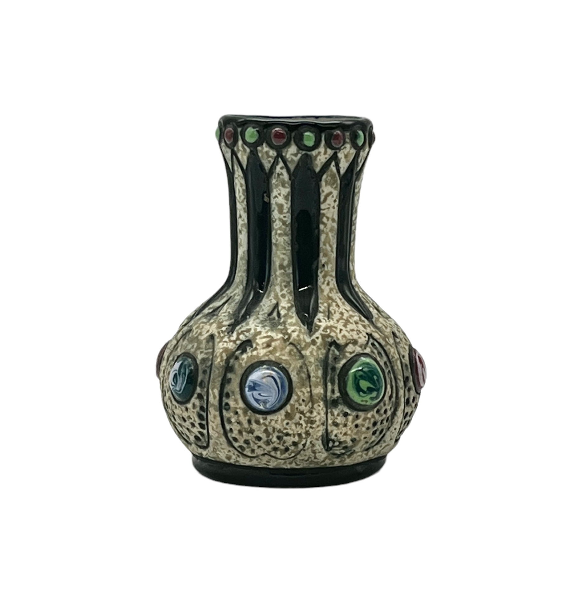 C. 1970s Midcentury Petite Ceramic Vase~P77659770