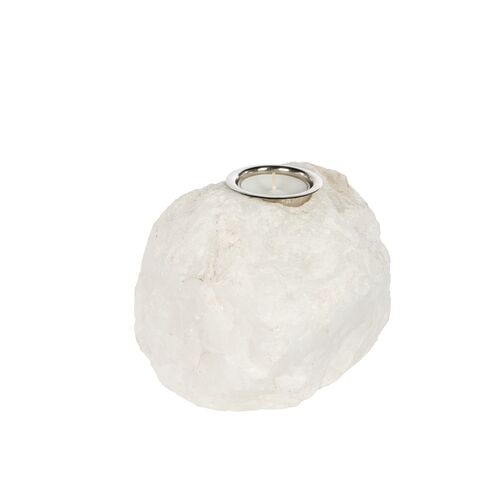 Quartz Votive, White/Silver~P77329359