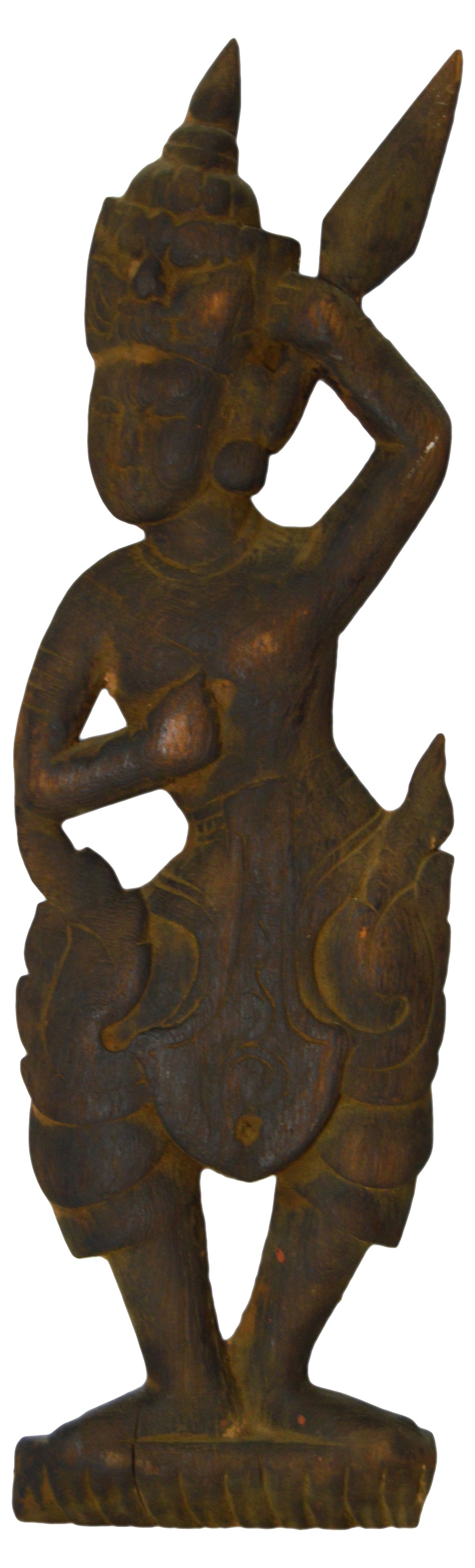 Hand-Carved Dancer Sculpture~P77426967
