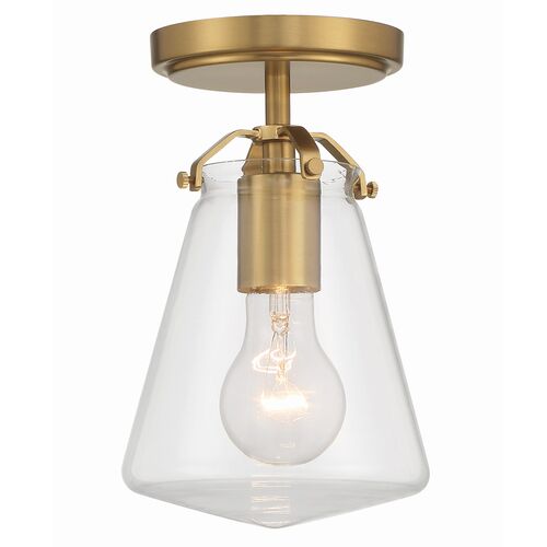 Voss 1 Light Semi Flush Mount