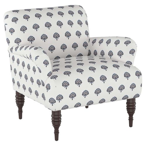 Nicolette Club Chair, Floral~P77550106