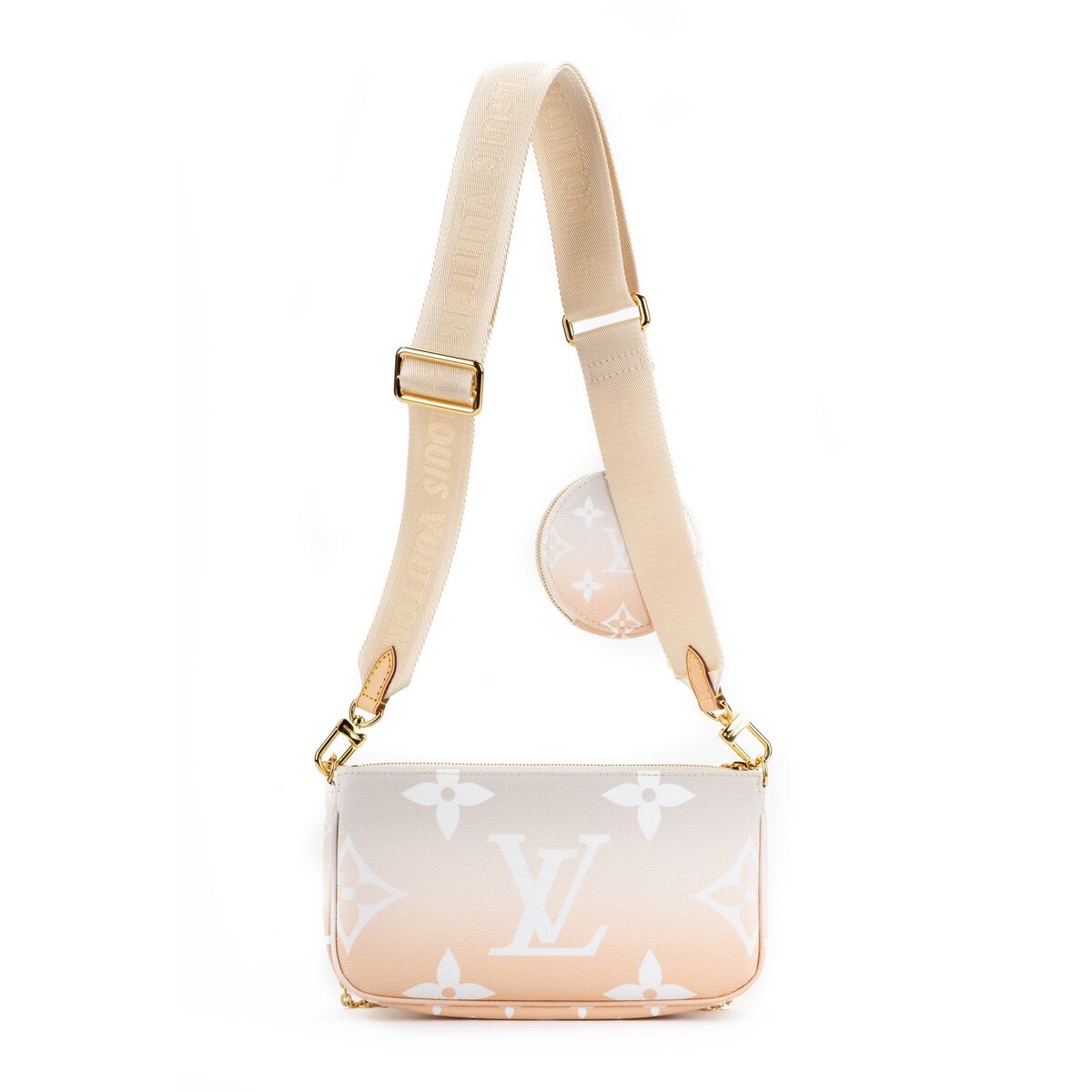 Louis Vuitton Womens Multi Pochette Bag Monogram Canvas – Luxe