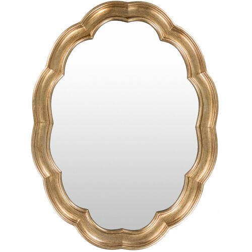 Opulent Wall Mirror, Gold~P77011053