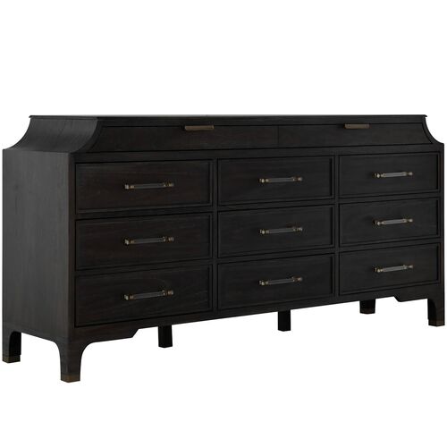 Alexandra 11-Drawer Dresser, Dark Alexandra 11-Drawer Dresser, Dark
