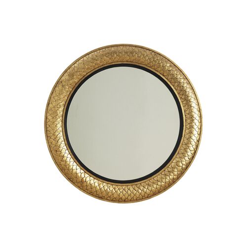 Round 40" Regency Mirror, Gold~P76563212
