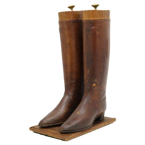 Antique Ladies Riding Boot Shop Display~P77520951
