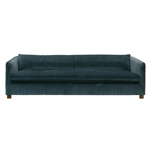 Florentine Bench Seat Sofa, Federal Blue(84-40-30) Florentine Bench Seat Sofa, Federal Blue(84-40-30)