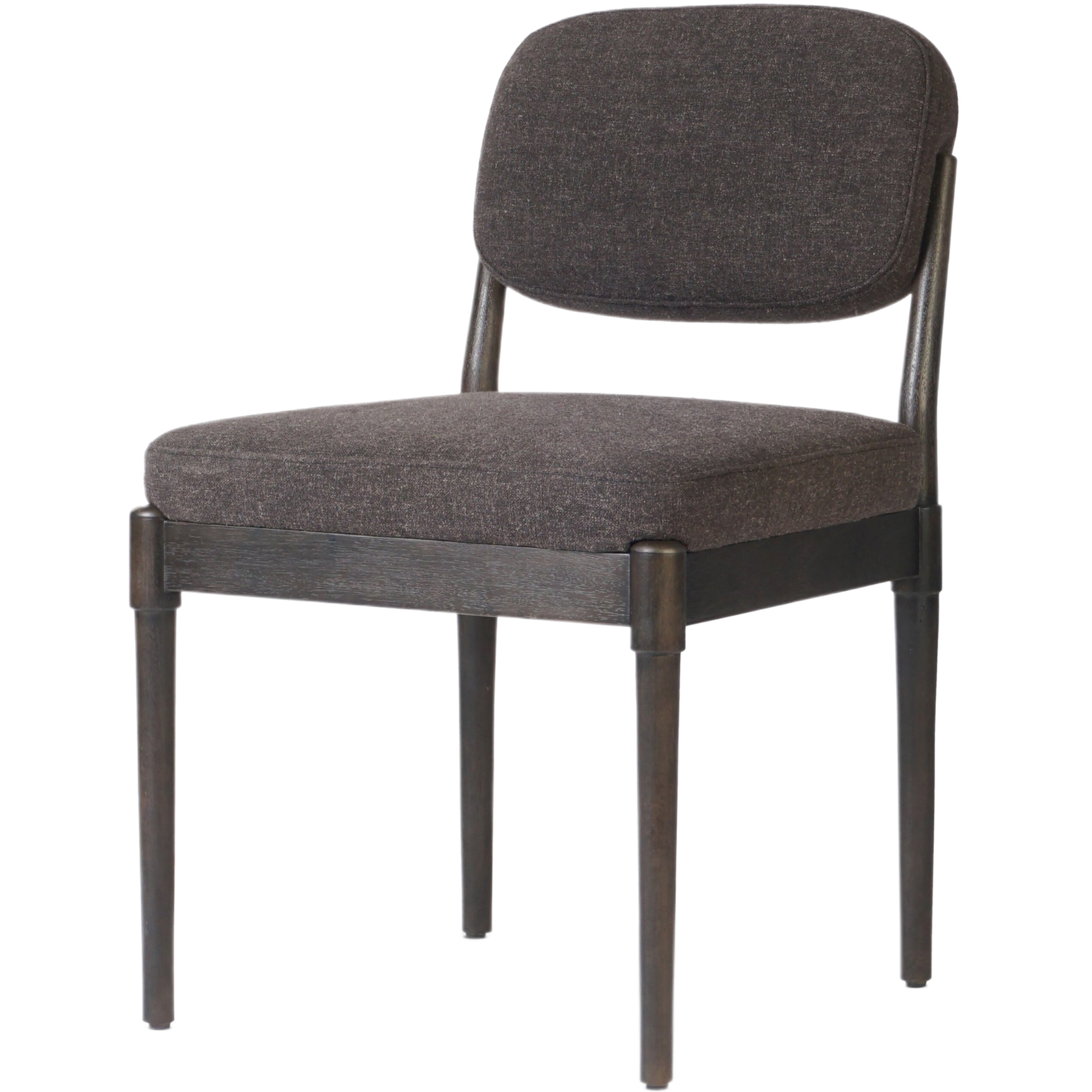 Auretta Performance Linen Dining Chair, Antwerp Noir