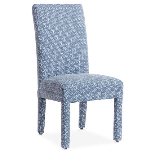 Monroe Side Chair, Navy Spot~P77421933