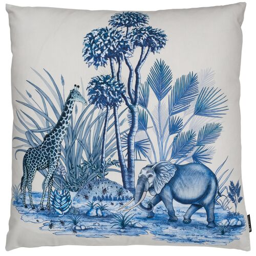 Thanda Toile 20" Cotton Pillow