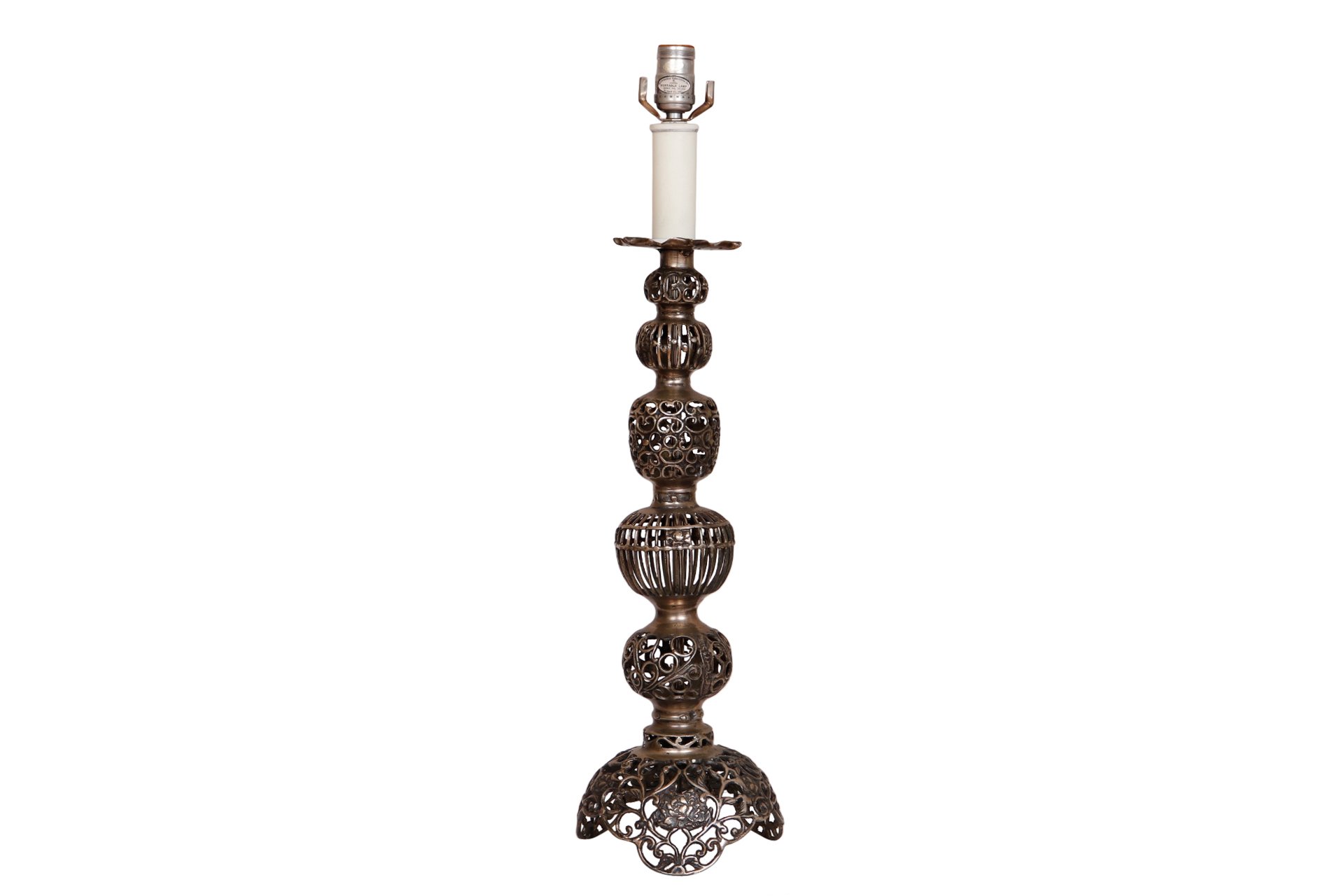 Open Metal Table Lamp by Tyndale~P77620673