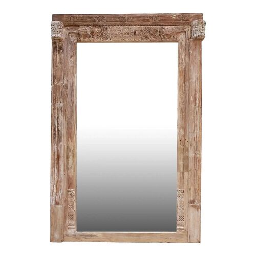 Grand 1800's Indian Elephant Mirror~P77729692