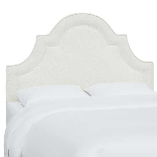 Kennedy Boucle Arched Headboard~P77648589