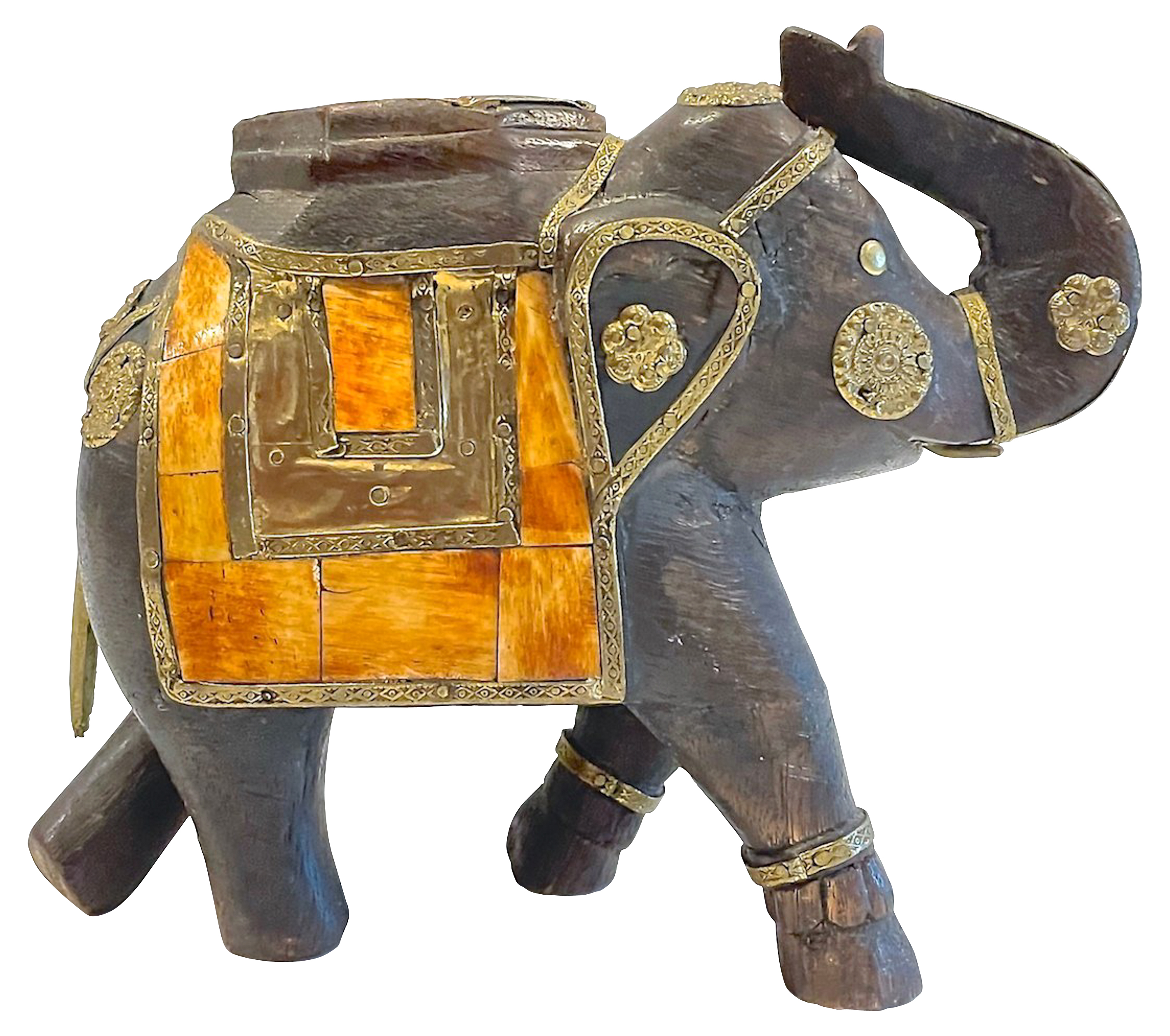 India Elephant Sculpture Figurine~P77621193