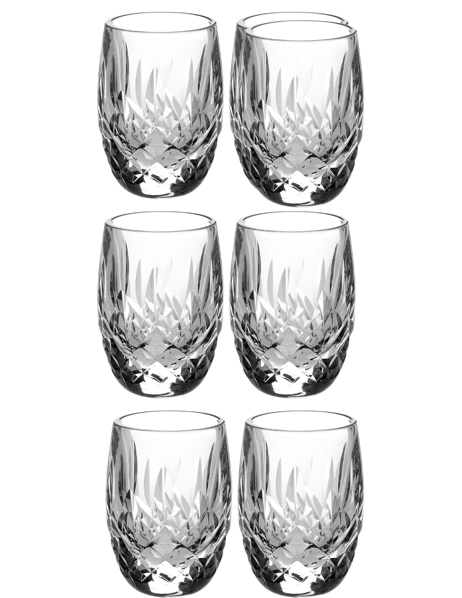 Waterford Lismore Shot Glasses, S/6~P77689953