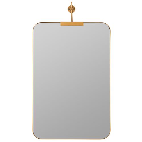 Frankie Wall Mirror, Gold~P77634562