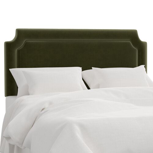 Morgan Headboard, Performance Velvet Morgan Headboard, Performance Velvet