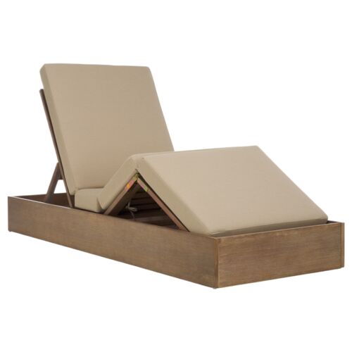 Paxton Outdoor Eucalyptus Chaise Lounge Paxton Outdoor Eucalyptus Chaise Lounge