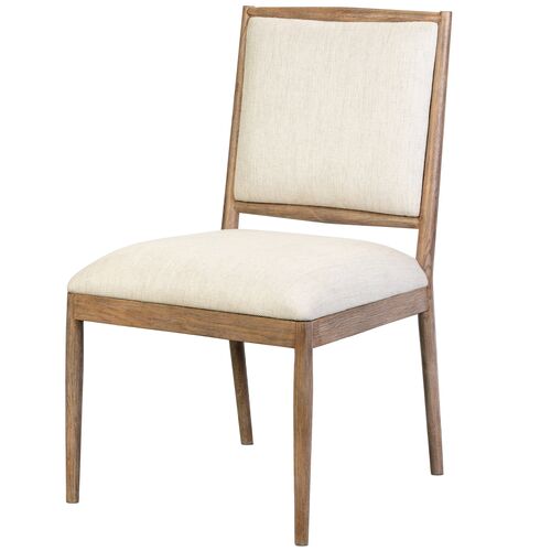 Verona Dining Chair, Weathered Oak/Natural