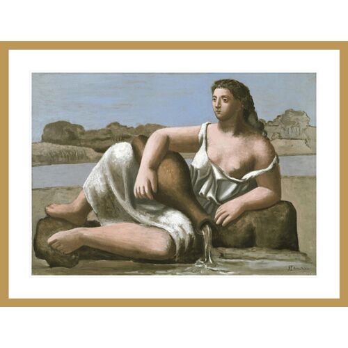 The Source (La Source) by Pablo Picasso Framed Print