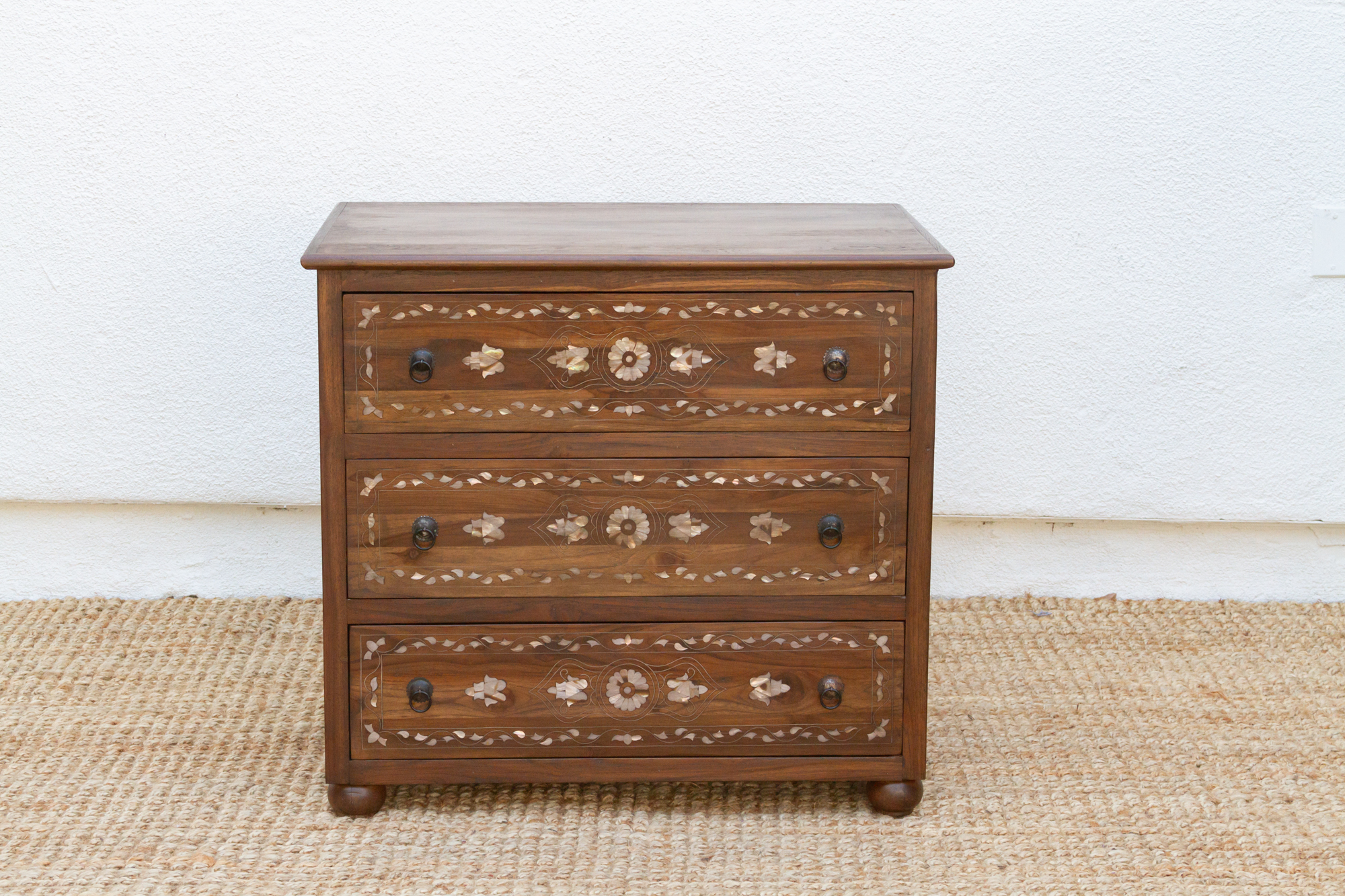 Reclaimed Teak Damascus Inlay Dresser~P77698665