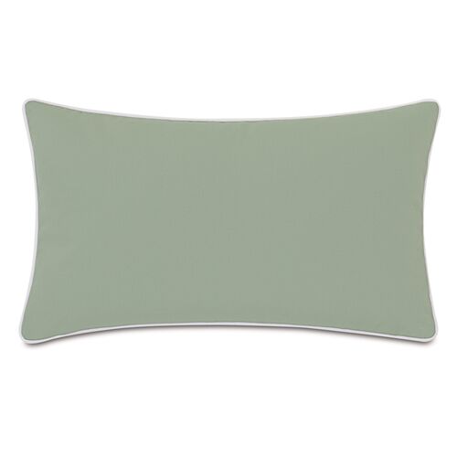 Riley 13x22 Lumbar Outdoor Pillow, Celadon~P77617420