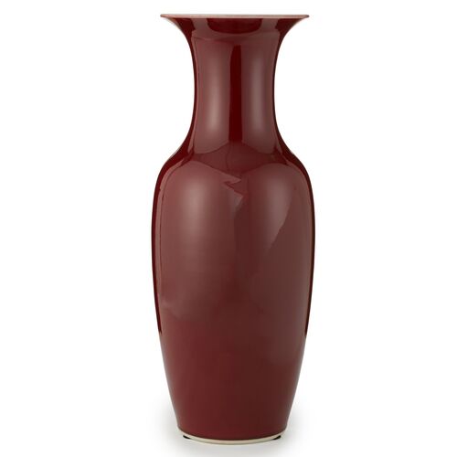 22" Vase, Oxblood~P76224354