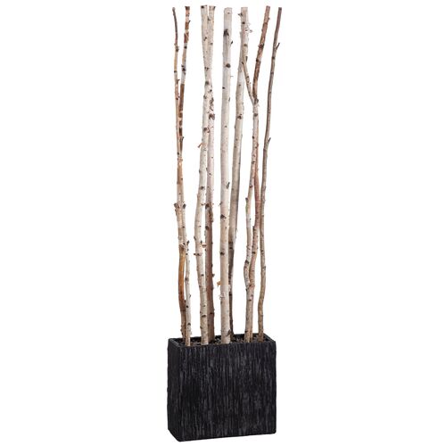 90" Birch Tree Wall Divider, Faux~P77454130