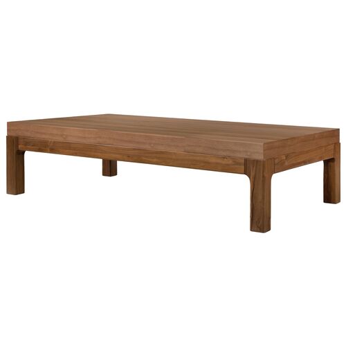 Wesley Coffee Table, Natural Walnut