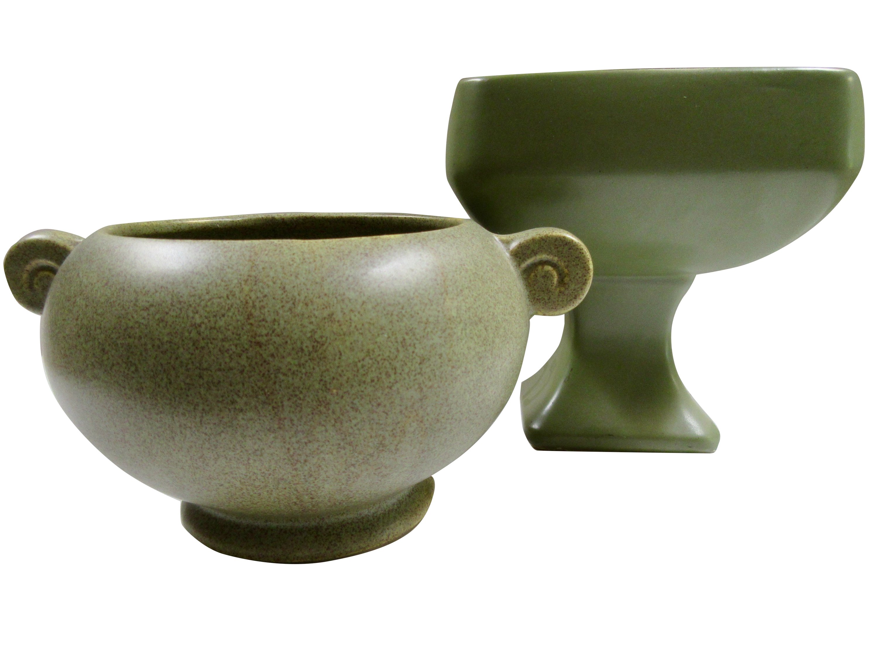 MCM McCoy American Pottery Vases S/2~P77587068