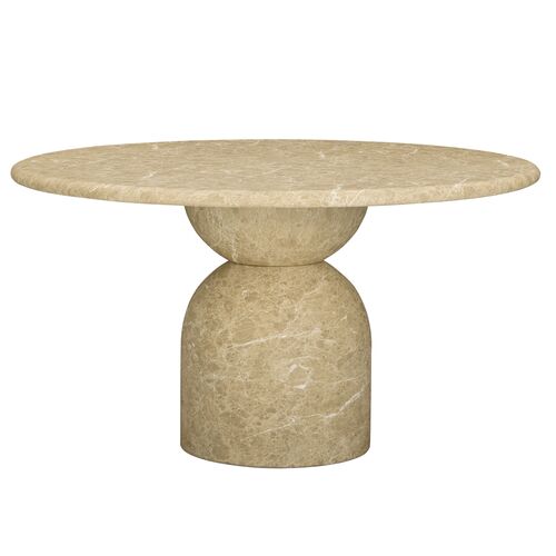 Corvin Indoor/Outdoor Concrete Round Dining Table Corvin Indoor/Outdoor Concrete Round Dining Table