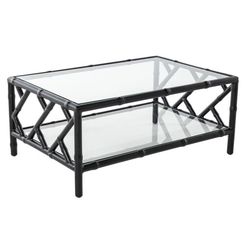 Kit Chippendale Coffee Table, Black~P77606991