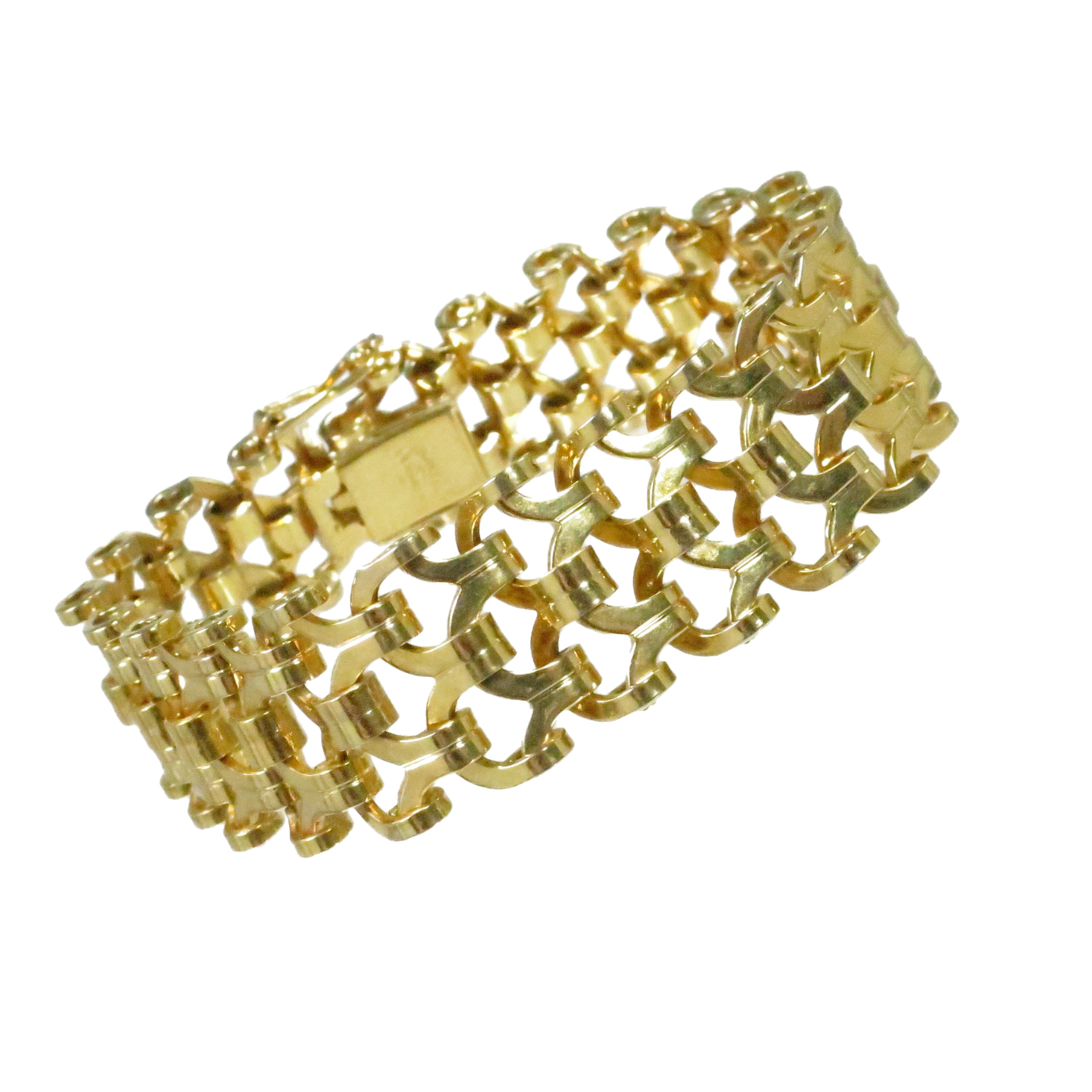 1963 Designer Germany Gold Bracelet~P77665567