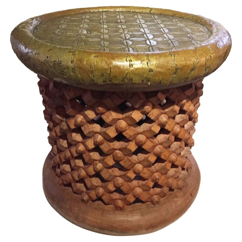 Ethnika Home Decor And Antiques African Bamileke Spider Stool Table One Kings Lane - Ethnika Home Decor And Antiques