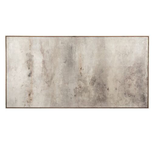 Penumbra VIII Painting by Matera, Rustic Walnut Frame