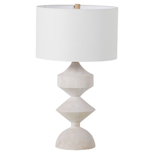 Maddox Table Lamp, Plaster White~P111111724