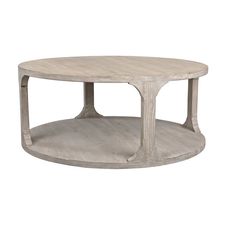 Gismo Round Coffee Table, Natural