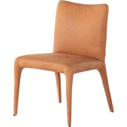 Finn Leather Dining Chair, Camel~P77642213