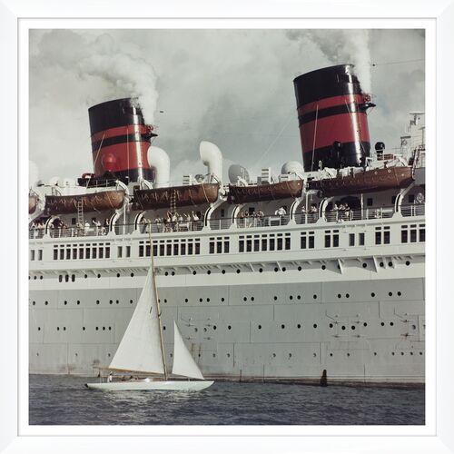 "SS Queen of Bermuda", Slim Aarons, January 1, 1957 Photograph