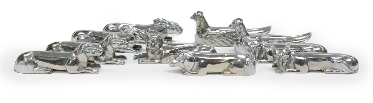 1950s French Art Deco Animal Knife Rests~P77607517