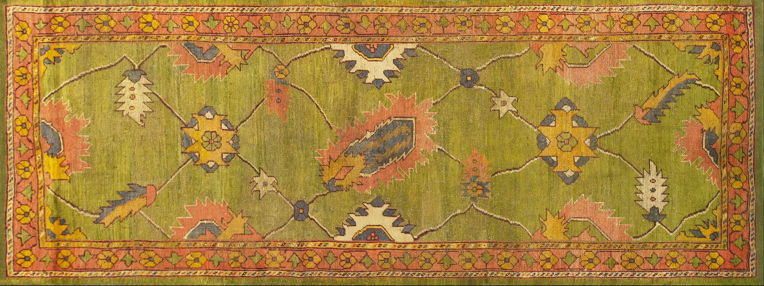 Late 19th Century Oushak 4' 4''x11' 6''~P77653103